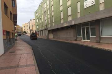 Últimas obras del plan de asfaltado del Fdcan en Telde (Foto TA)